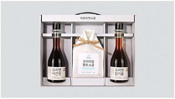 첫소금 어간장/참기름세트